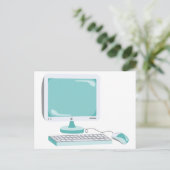 コンピューター ポストカード (スタンド正面)