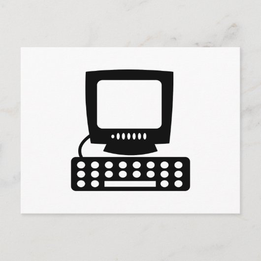 コンピューター ポストカード (正面)