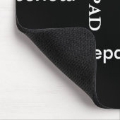 コンピューター - 白黒マウスパッド マウスパッド (コーナー)