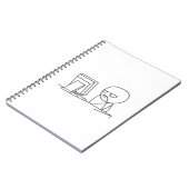 コンピュータ人のミーム-ノート ノートブック (左側)