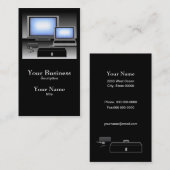 コンピュータ修復サービス名刺2 名刺 (正面/裏面)