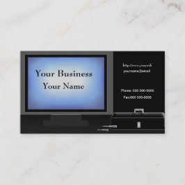 コンピュータ修復サービス名刺 名刺