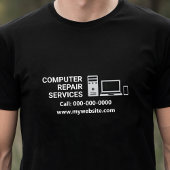 コンピュータ修復サービス トライブレンドTシャツ