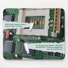 コンピュータ修復マウスパッド マウスパッド