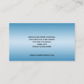 コンピュータ修復名刺 名刺 (裏面)