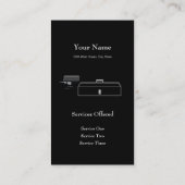 コンピュータ修復名刺 名刺 (裏面)