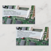 コンピュータ修復名刺 名刺 (正面/裏面)