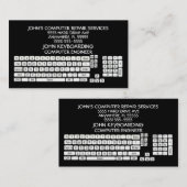 コンピュータ修復名刺 名刺 (正面/裏面)