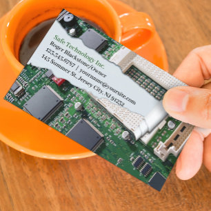 コンピュータ修復名刺 名刺