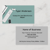 コンピュータ修復名刺 名刺 (正面/裏面)