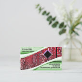 コンピュータ修復名刺 名刺 (スタンド正面)