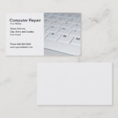 コンピュータ修理サービスの名刺 名刺 (正面/裏面)