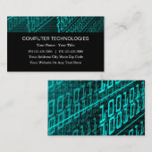 コンピュータ修理サービス 名刺 (正面/裏面)