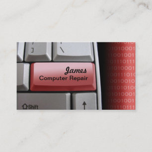 コンピュータ修理名刺 名刺