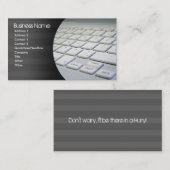 コンピュータ修理名刺 名刺 (正面/裏面)