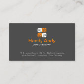 コンピュータ修理名刺 名刺 (正面)