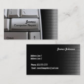 コンピュータ修理名刺 名刺 (正面/裏面)