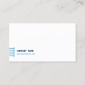 コンピュータ修理士の名刺 名刺 (裏面)