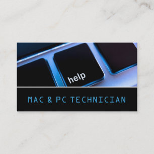 コンピュータ修理技術者Macノートパソコンサービス 名刺
