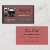 コンピュータ修理 名刺 (正面/裏面)