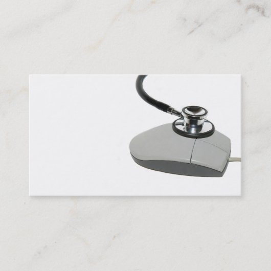 コンピュータ修理 名刺 (正面)