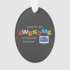 コンピュータ先生の感謝の日素晴らし, オーナメント