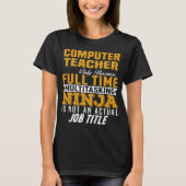 コンピュータ先生 Tシャツ (正面)