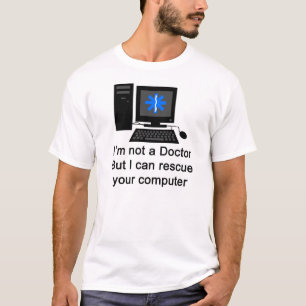 コンピュータ医者 Tシャツ