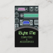 コンピュータ及び技術の名刺2 名刺 (正面)