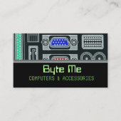 コンピュータ及び技術の名刺 名刺 (正面)