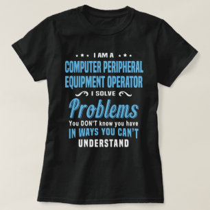 コンピュータ周辺機器オペレータ Tシャツ