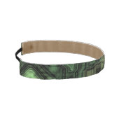 コンピュータ回路の背景 アスレチックヘッドバンド (左)