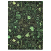 コンピュータ回路の背景 クリップボード (裏面)