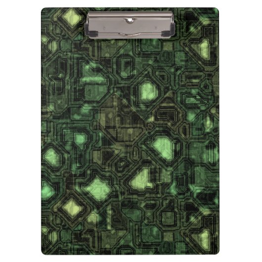 コンピュータ回路の背景 クリップボード (正面)