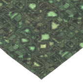 コンピュータ回路の背景 ショートテーブルランナー (コーナー)