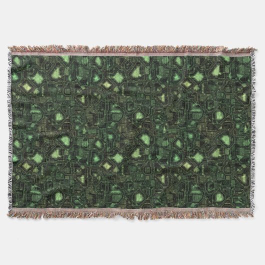 コンピュータ回路の背景 スローブランケット (正面)