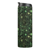 コンピュータ回路の背景 タンブラー (回転右)