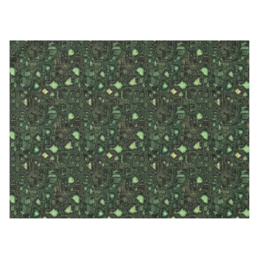 コンピュータ回路の背景 テーブルクロス (正面(横))