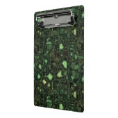 コンピュータ回路の背景 ミニクリップボード (アングル2)