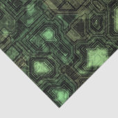 コンピュータ回路の背景 薄葉紙 (詳細)