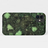 コンピュータ回路の背景 Case-Mate iPhoneケース (裏面(横))