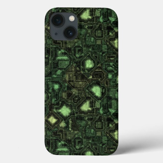 コンピュータ回路の背景 Case-Mate iPhoneケース (裏面)