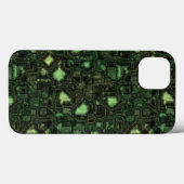 コンピュータ回路の背景 Case-Mate iPhoneケース (裏面 (横))