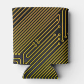 コンピュータ回路基板パターン 缶クーラー (裏面)