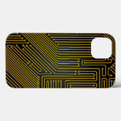 コンピュータ回路基板パターン Case-Mate iPhoneケース (裏面 (横))