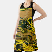 コンピュータ回路基板電気通信,抽象芸術,a エプロン (インサイチュ)