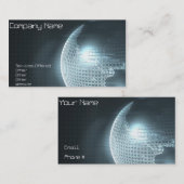 コンピュータ地球の名刺 名刺 (正面/裏面)