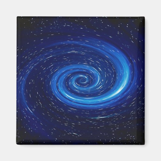 コンピュータ宇宙イメージ マグネット (正面)