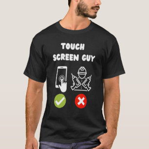 コンピュータ専門家IT教師が不器用な手先 Tシャツ