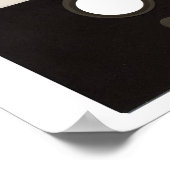 コンピュータ忘れのフロッピーディスクを使用しない ポスター (角)